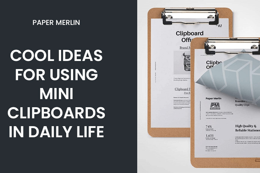 Cool-Ideas-for-using-Mini-Clipboards-in-Daily-Life-Paper-Merlin-Clipboards