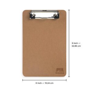 Mini Clipboards Small 6x9 MDF Clipboards